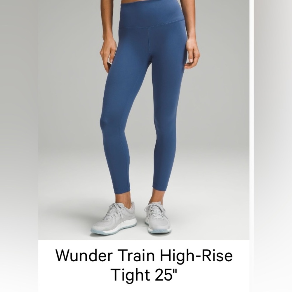 Lululemon Wundertrain high rise - size 4